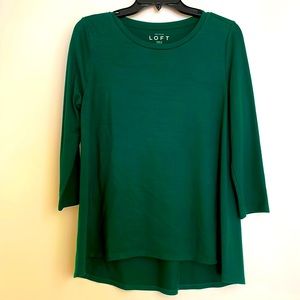LOFT Green Shirt